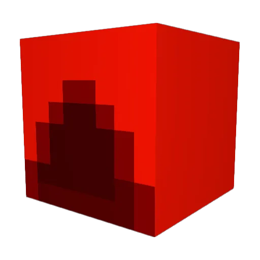 PeterM09 Minecraft avatar head, 3D render