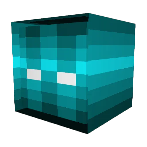 PeterThePear Minecraft avatar head, 3D render