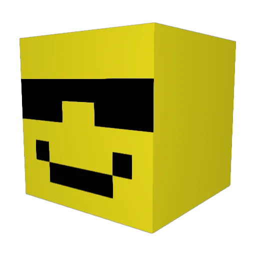 PeterWentDunk Minecraft avatar head, 3D render