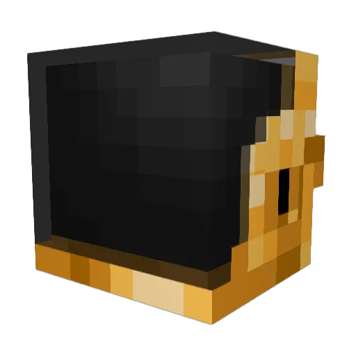 Peter_Sinconald Minecraft avatar head, 3D render