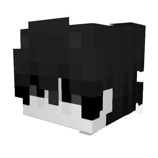 PetersonXhiro Minecraft avatar head, 3D render