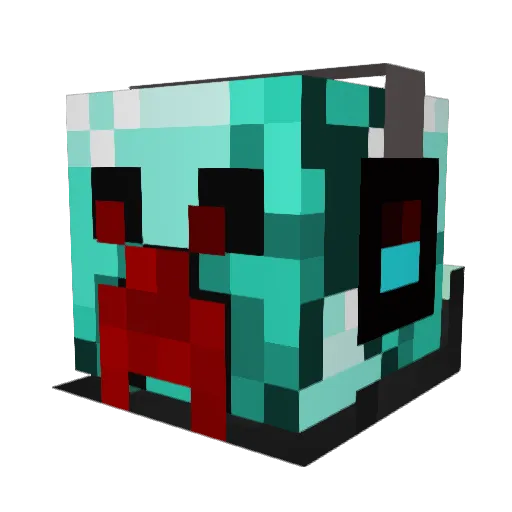 PetertheBrewer Minecraft avatar head, 3D render