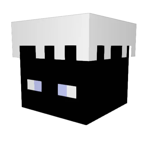 Peterussz Minecraft avatar head, 3D render