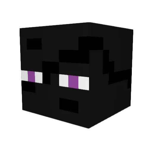 Petete47 Minecraft avatar head, 3D render