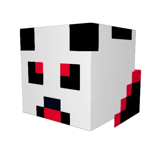 Petete99 Minecraft avatar head, 3D render