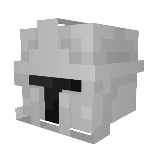 PeteyYT Minecraft avatar head, 3D render