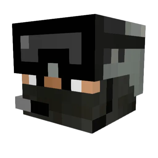 Petr2513 Minecraft avatar head, 3D render