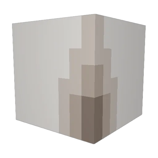 Petrakiev Minecraft avatar head, 3D render