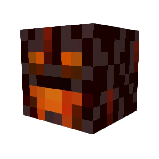 Petrohead Minecraft avatar head, 3D render