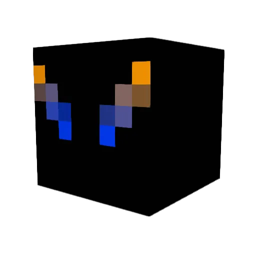 PetrolCrafter Minecraft avatar head, 3D render