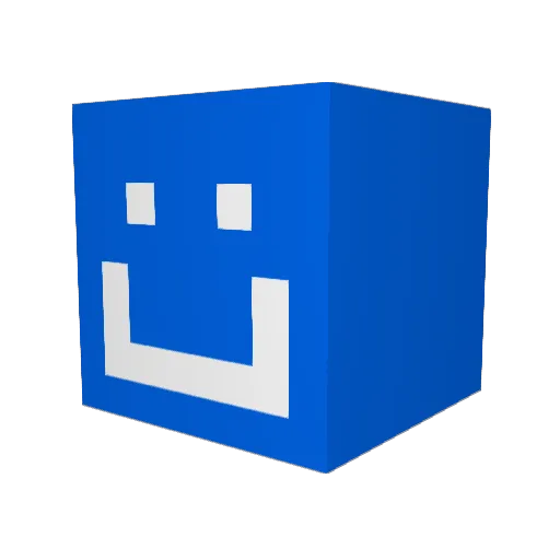 Petros_OGigantas Minecraft avatar head, 3D render