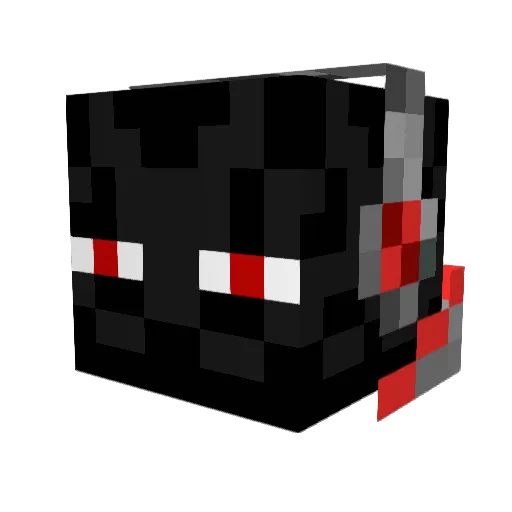 PetrusJonah Minecraft avatar head, 3D render