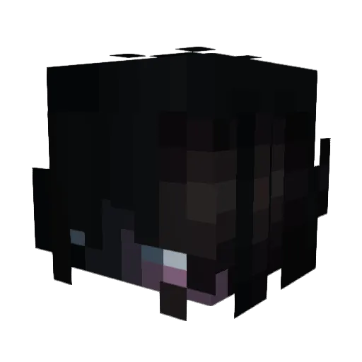 Peuur Minecraft avatar head, 3D render