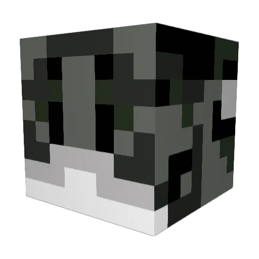 Pexicola Minecraft avatar head, 3D render