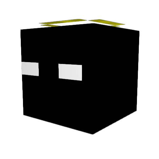 PeytonJames007 Minecraft avatar head, 3D render