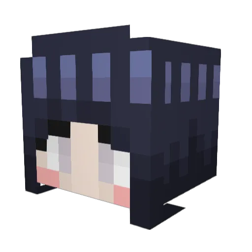 Peyton_smith Minecraft avatar head, 3D render