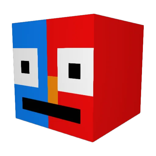 Pfadfinder187 Minecraft avatar head, 3D render