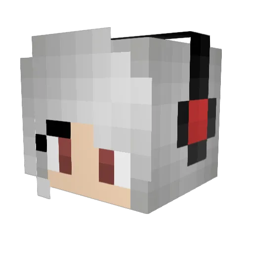 Pferdefan321 Minecraft avatar head, 3D render