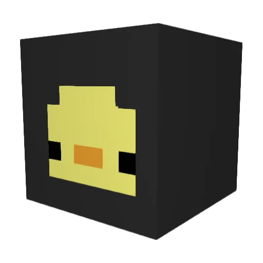 Pgtipsmonk3y Minecraft avatar head, 3D render