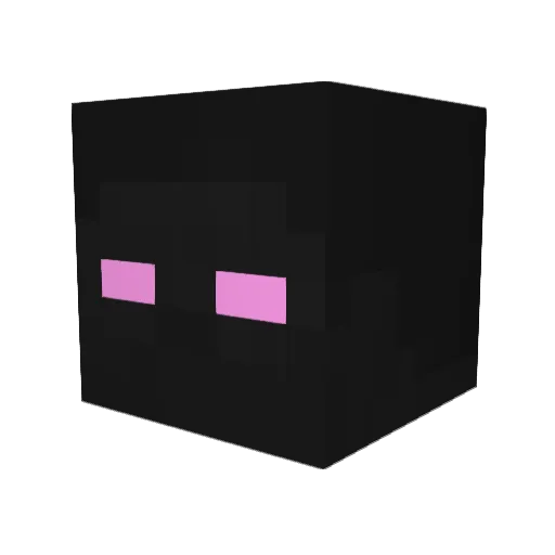 Ph3zzz Minecraft avatar head, 3D render
