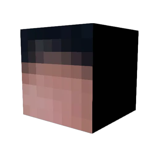 Ph_KilleR Minecraft avatar head, 3D render