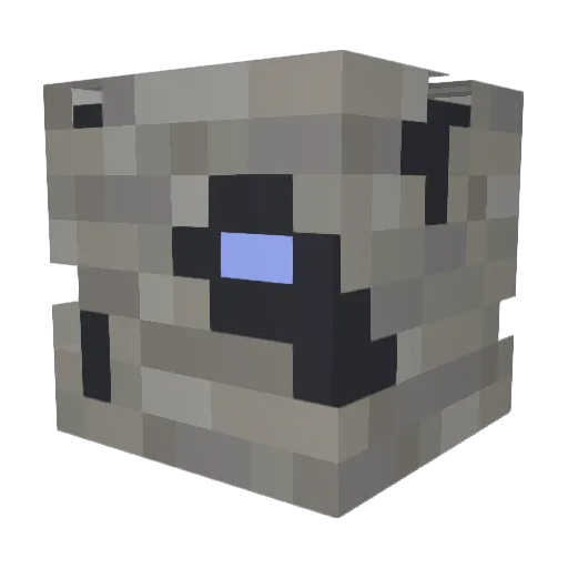 Phaant0m Minecraft avatar head, 3D render