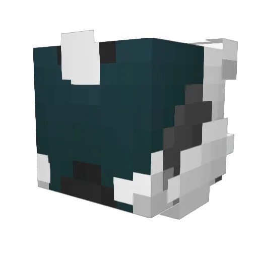 PhanThomas_ Minecraft avatar head, 3D render