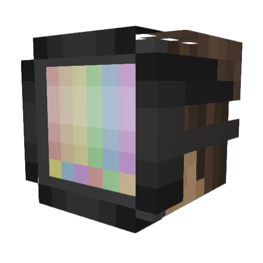 Phancied Minecraft avatar head, 3D render