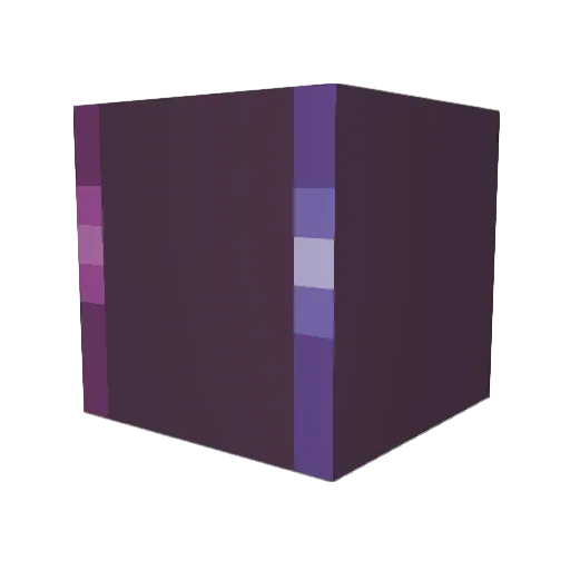 Phanlonym Minecraft avatar head, 3D render