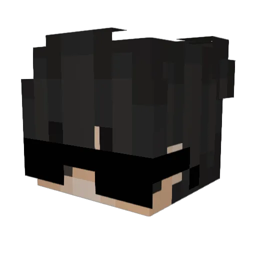 Minecraft-Avatar von Phant0micek: Kopf als 3D-Render