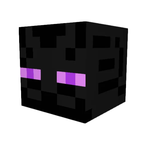 Phanta_YT Minecraft avatar head, 3D render