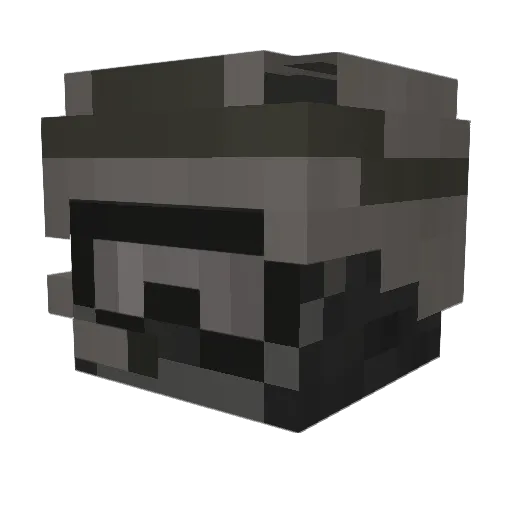 Phantom11255 Minecraft avatar head, 3D render