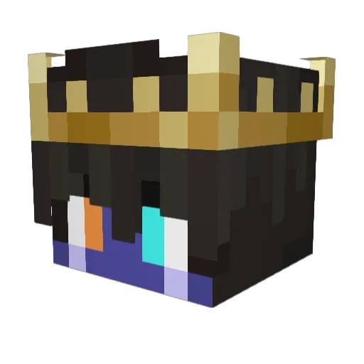 Phantom5500 Minecraft avatar head, 3D render