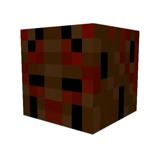 PhantomGh0st Minecraft avatar head, 3D render