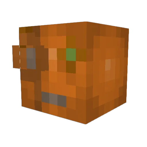 PhantomPheonix07 Minecraft avatar head, 3D render