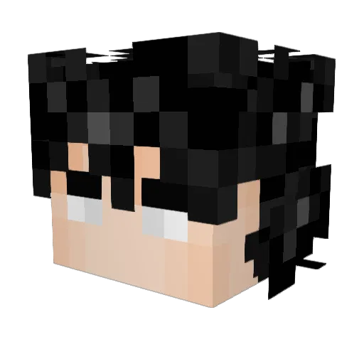 PhantomSlayerZ Minecraft avatar head, 3D render