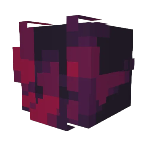 PhantomThief_ Minecraft avatar head, 3D render