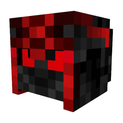 PhantomZaar Minecraft avatar head, 3D render
