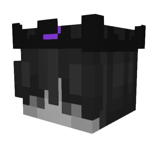 Phantom_1368 Minecraft avatar head, 3D render