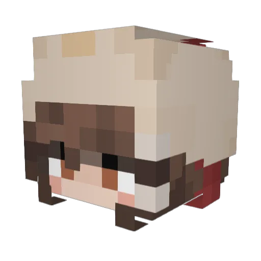 Phantom_420_69 Minecraft avatar head, 3D render