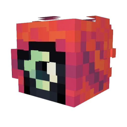Phantom_Shady117 Minecraft avatar head, 3D render
