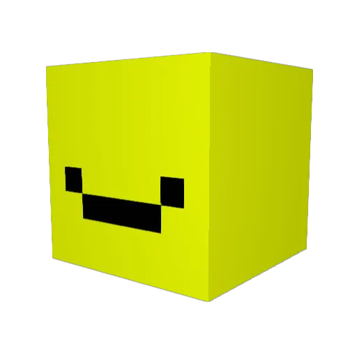 Phantom_x7 Minecraft avatar head, 3D render