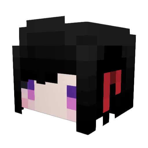 Pharaon_Osiris Minecraft avatar head, 3D render