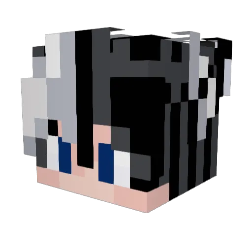 Pharsos_Off Minecraft avatar head, 3D render