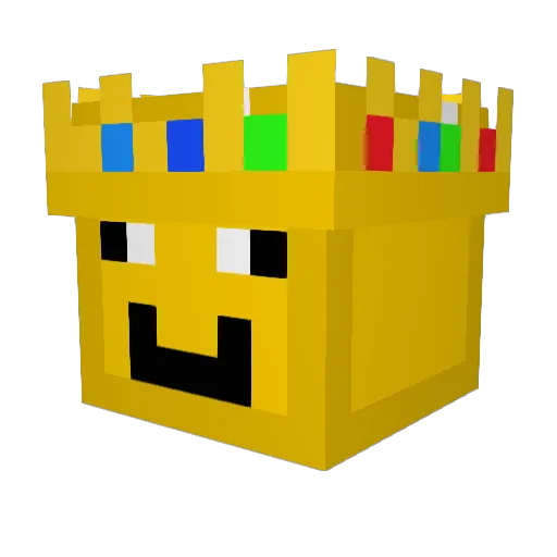 Phase_Falcon Minecraft avatar head, 3D render