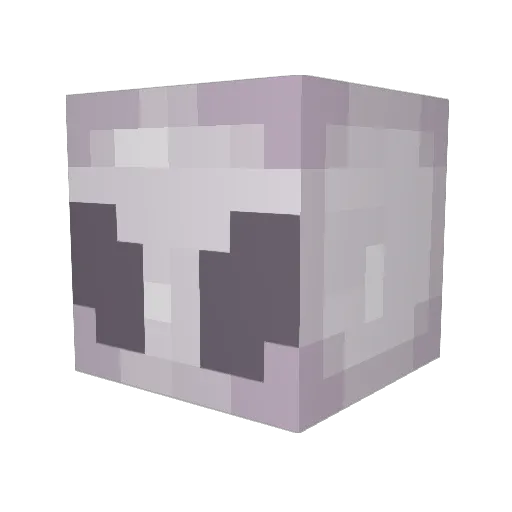 PhatCucumberCat1 Minecraft avatar head, 3D render