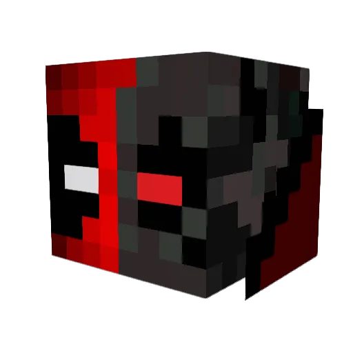 PhatGamer95 Minecraft avatar head, 3D render
