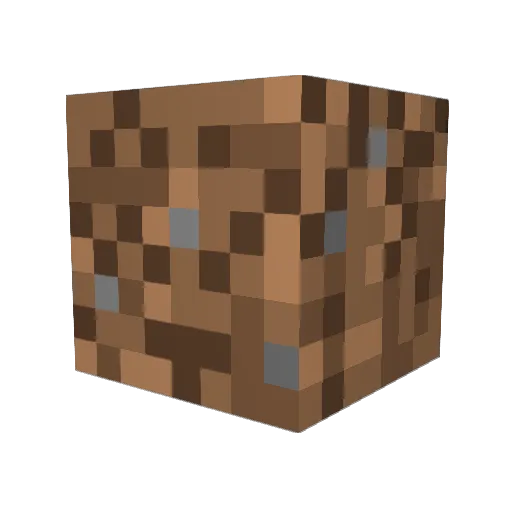 Phenax16 Minecraft avatar head, 3D render