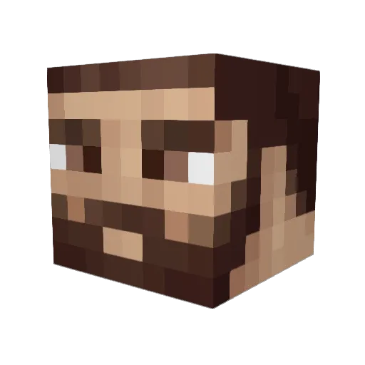 Pheoniix_ Minecraft avatar head, 3D render
