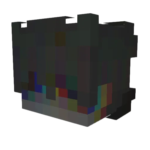 Phighter_14 Minecraft avatar head, 3D render